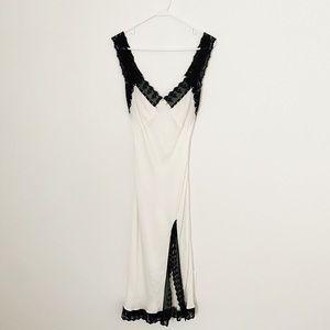 Intimately Free People Maxi White Slip Dress